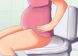 Рис. 1 Геморрой во время беременности может проявляться впервые